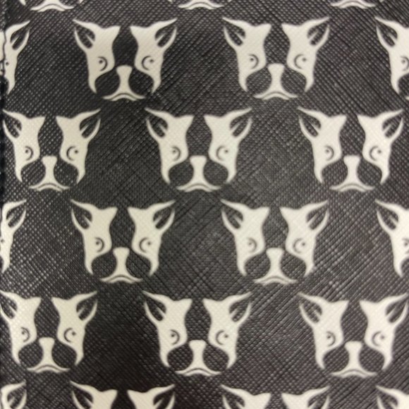 Dabney Lee French Bulldog Black and White Train Cosmetic Case - Picture 2 of 4